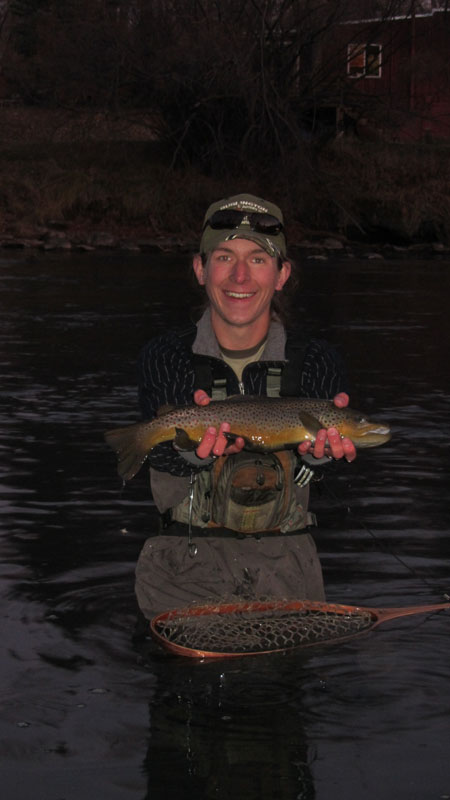Animas river broen trout